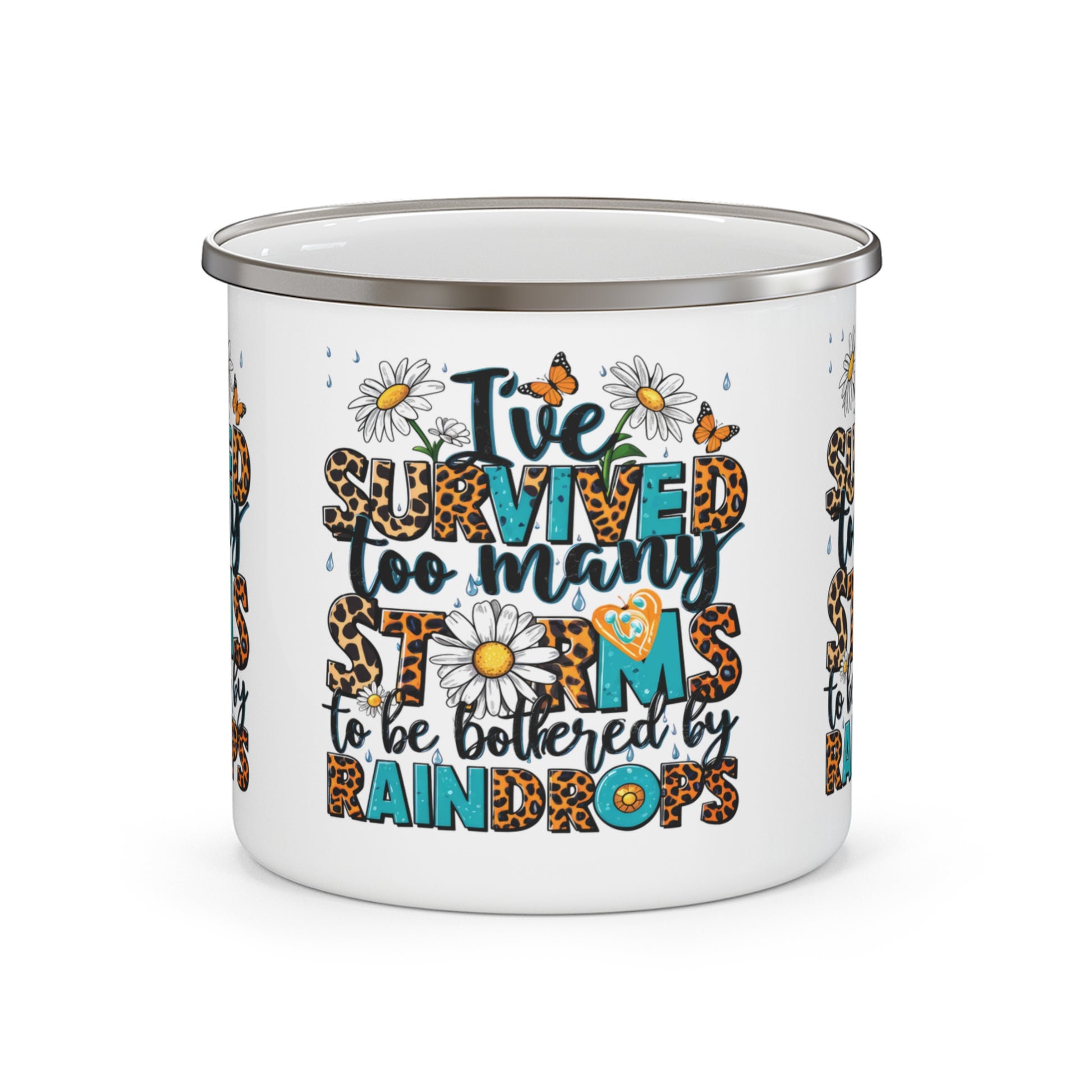 Survived too many Storms Camping Mug - Kim’s Signature Beauty & Accessories    (Store description)