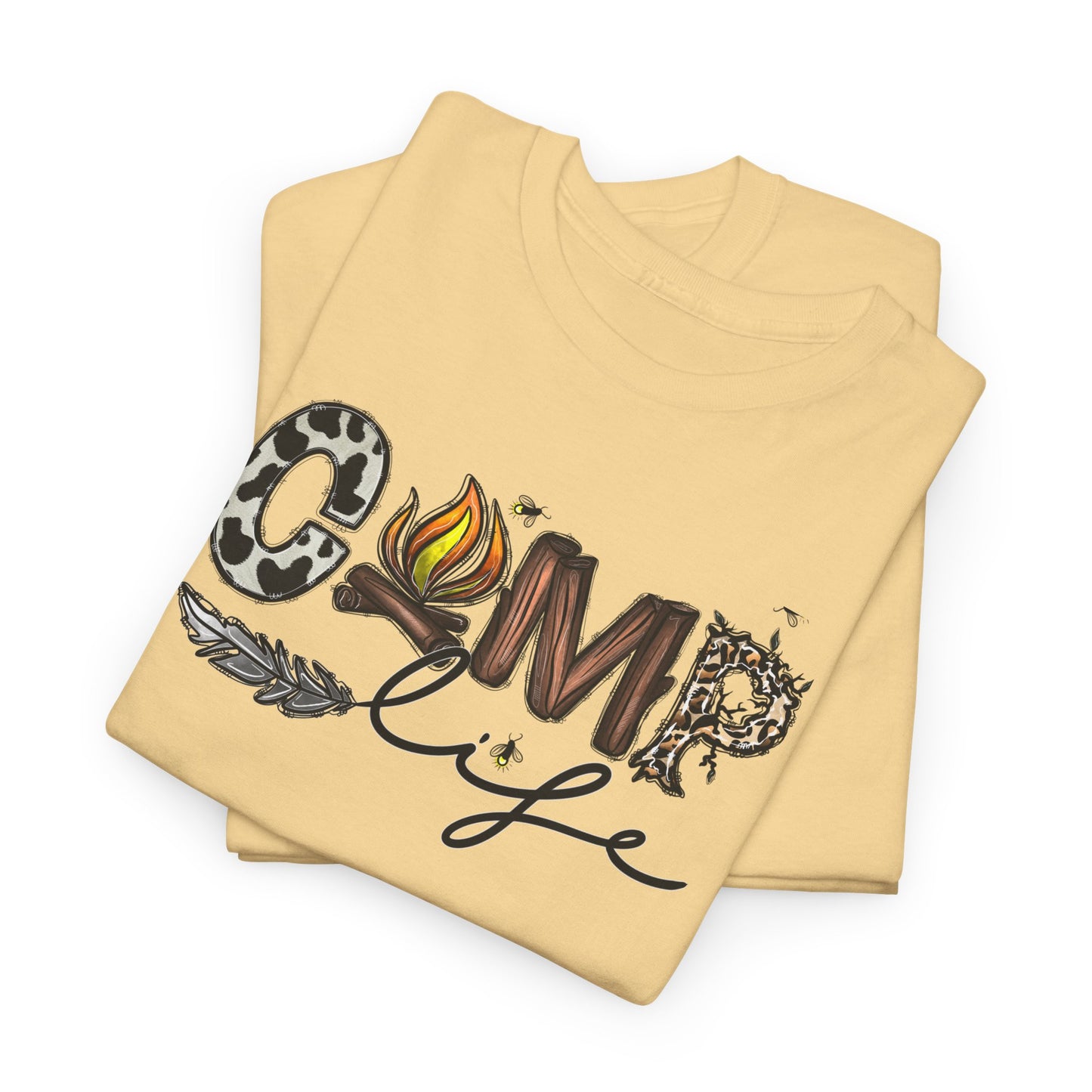 Camp Life | Cotton Tee - Kim’s Signature Beauty & Accessories    (Store description)