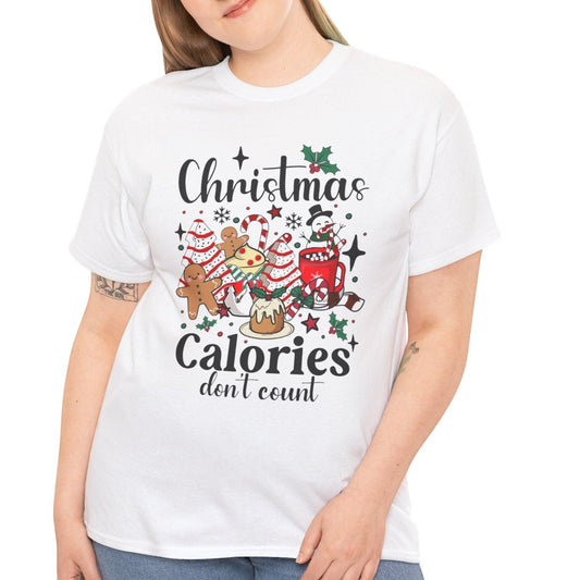 Christmas Calories Don't Count Tee - Kim’s Signature Beauty & Accessories    (Store description)