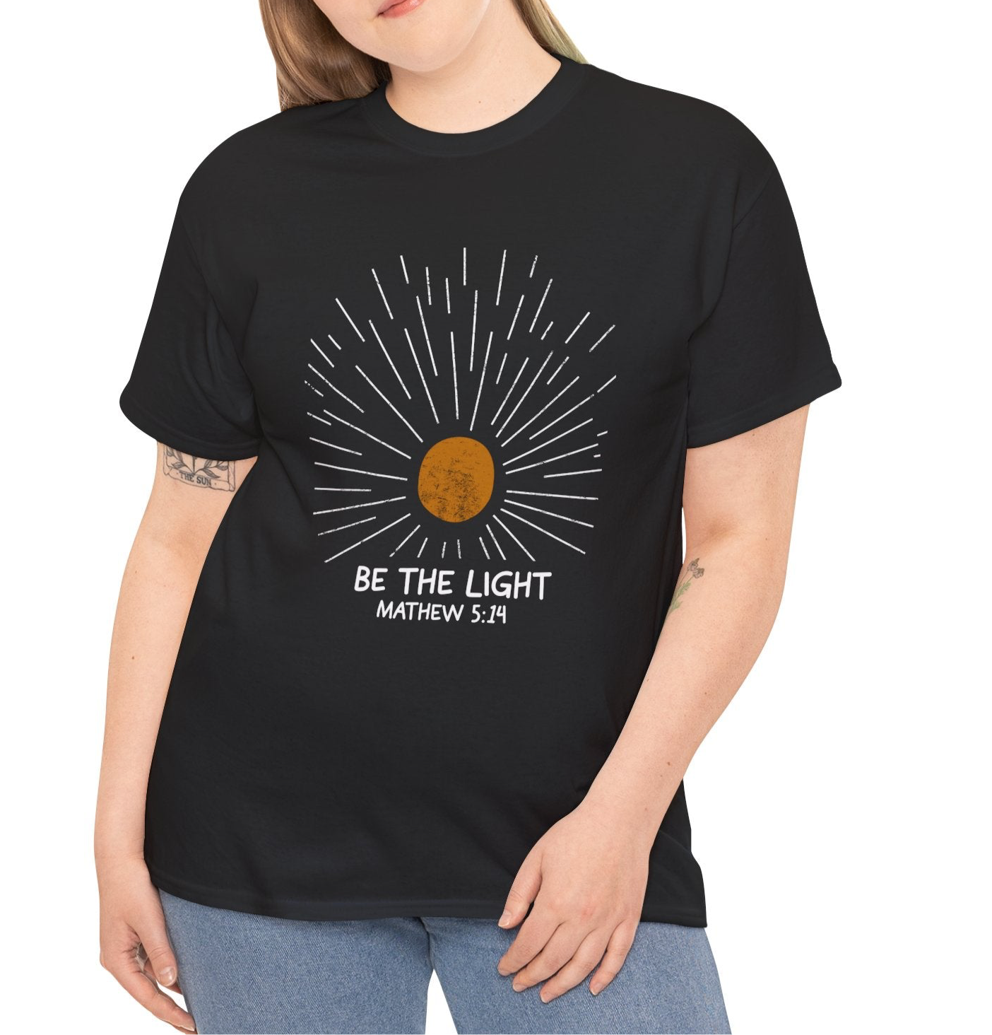 Be The Light Tee - Kim’s Signature Beauty & Accessories    (Store description)