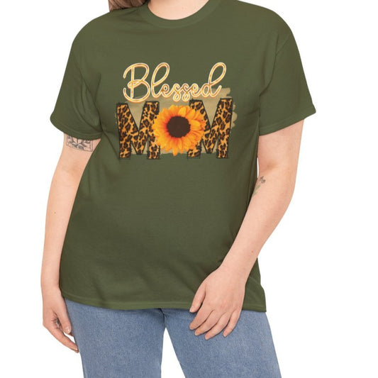 Blessed Mom |  Cotton Tee - Kim’s Signature Beauty & Accessories    