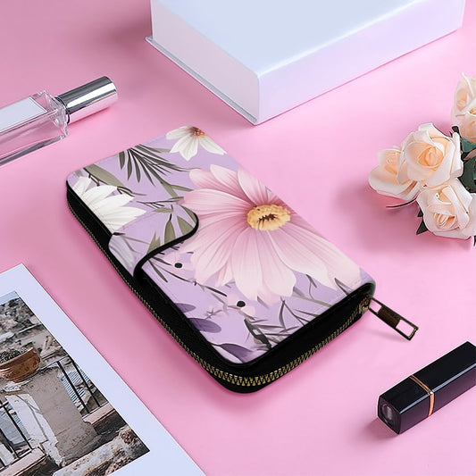 Spring Breeze Long Leather Wallet - Kim’s Signature Beauty & Accessories    
