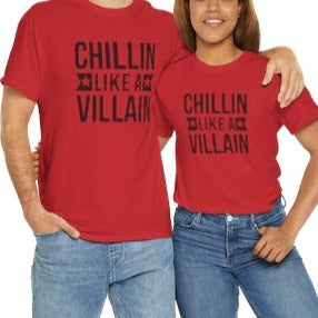 Chillin Like a Villain T-Shirt - Kim’s Signature Beauty & Accessories    