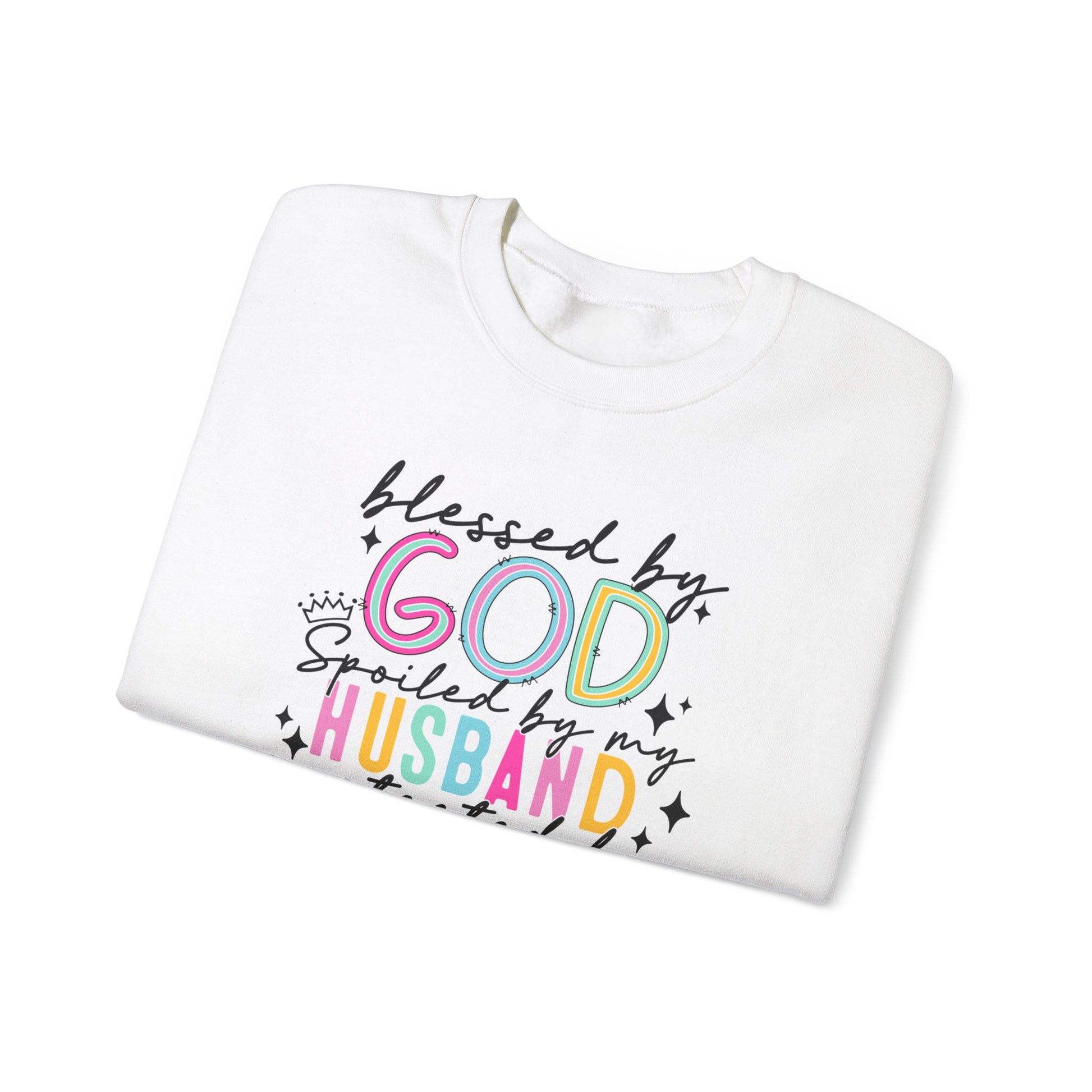 Faith, Love, and Protection Sweatshirt - Kim’s Signature Beauty & Accessories    (Store description)