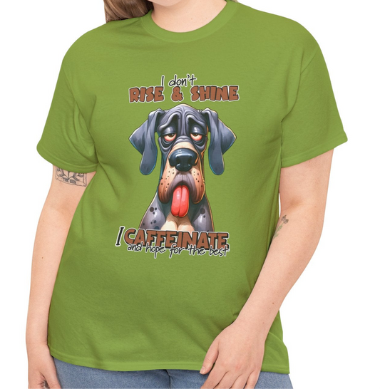 Caffeinate & Hope Dog Tee - Kim’s Signature Beauty & Accessories    