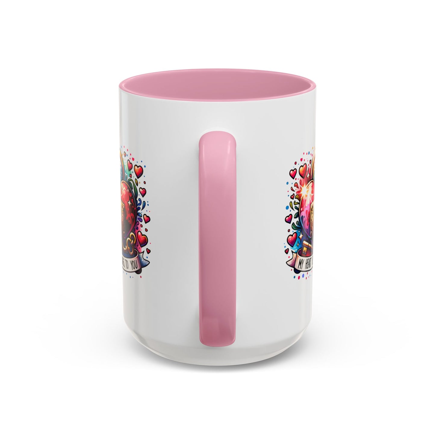 My Heart Belongs to You Colorful Mugs (11oz, 15oz)