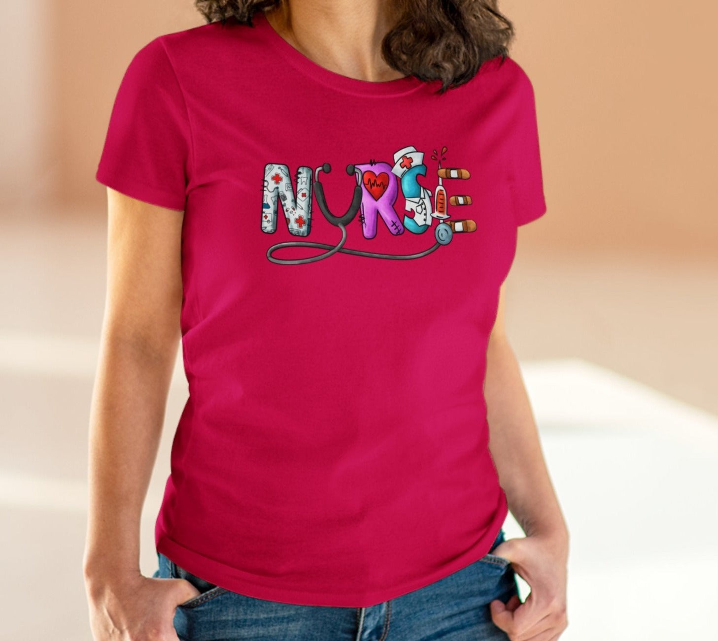 Nurse Passion | Cotton Tee - Kim’s Signature Beauty & Accessories    (Store description)