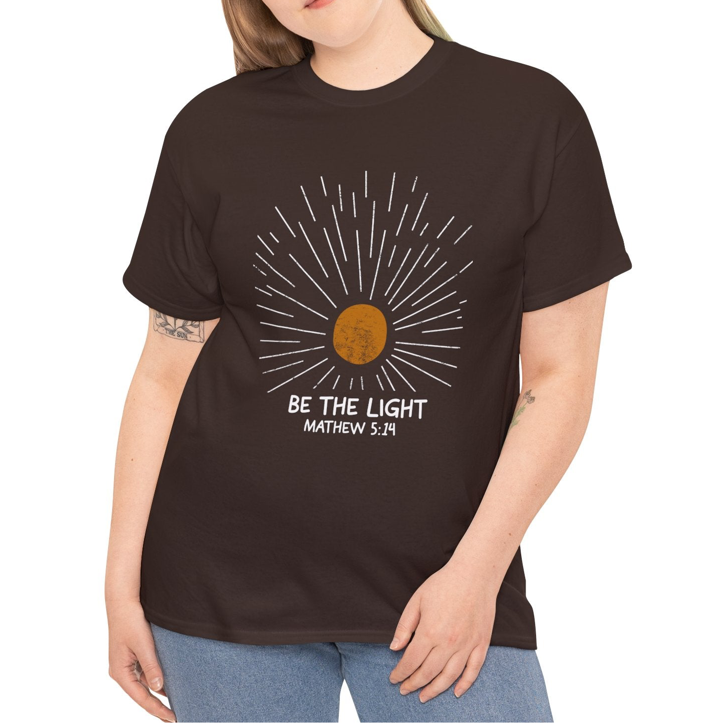 Be The Light Tee - Kim’s Signature Beauty & Accessories    (Store description)