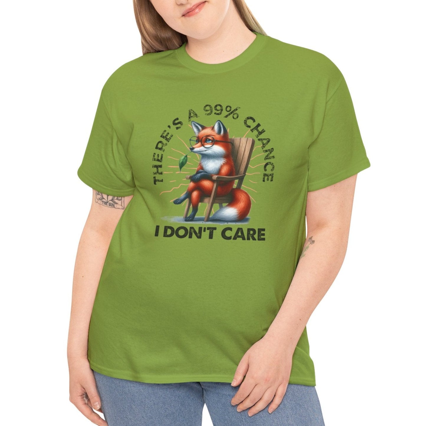 99% Chance I Don't Care Tee - Kim’s Signature Beauty & Accessories    