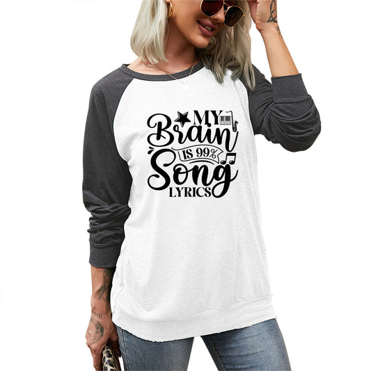 99% Song Lyrics Long Sleeve Tee - Kim’s Signature Beauty & Accessories    