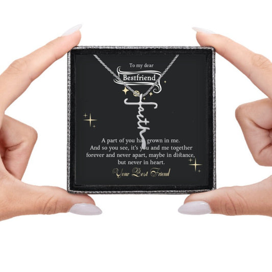 Faith Forever - Faith Cross Necklace - Kim’s Signature Beauty & Accessories    (Store description)
