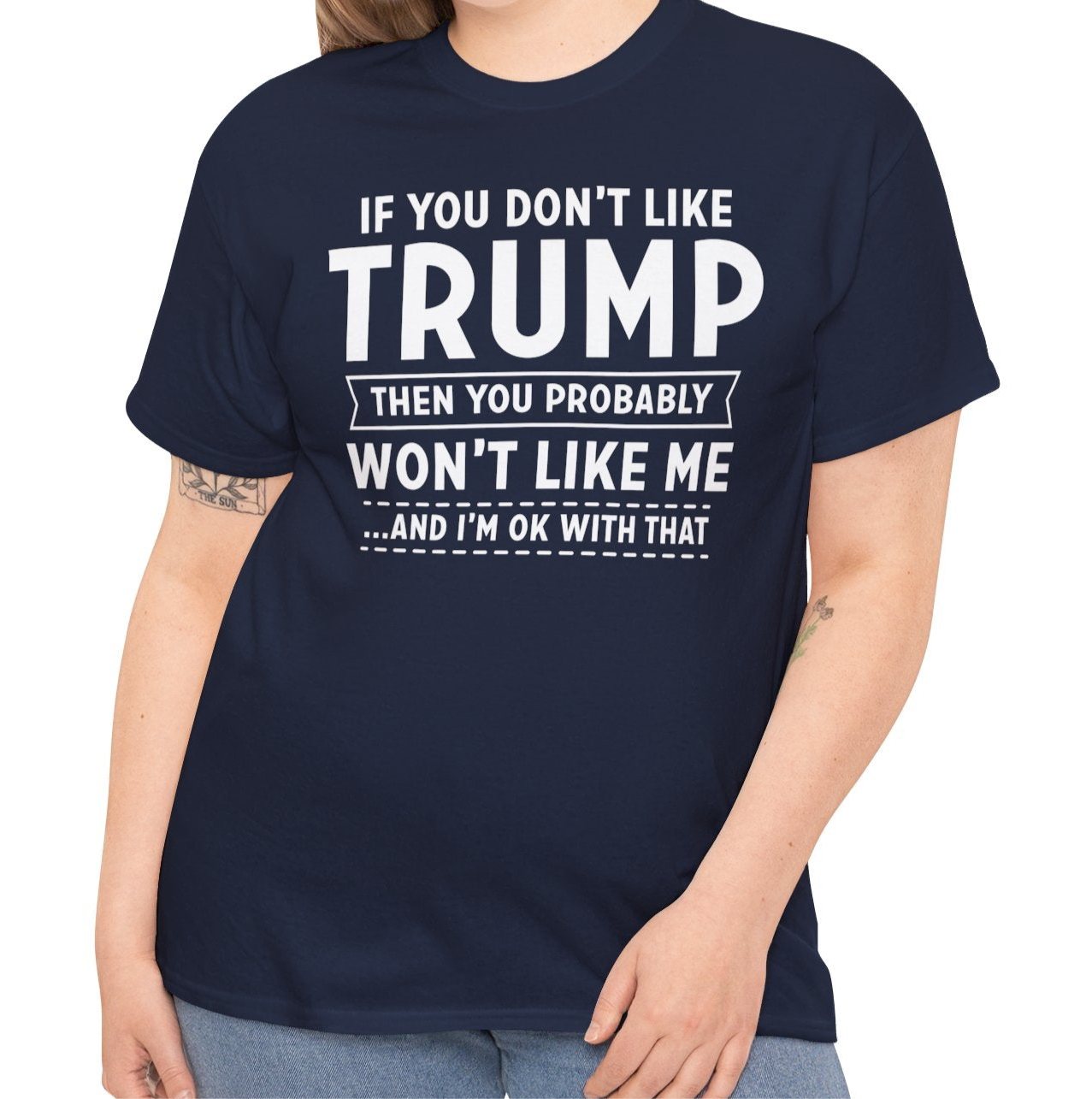 If you don't like Trump, I'm OK | Tee - Kim’s Signature Beauty & Accessories    (Store description)