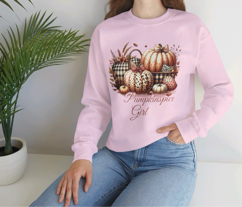 Pumpkin Spice Girl Tee or Sweatshirt - Kim’s Signature Beauty & Accessories    (Store description)