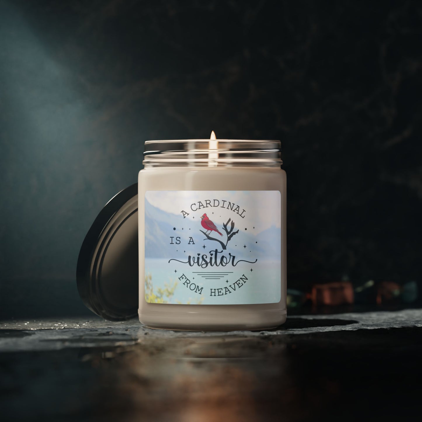 A Cardinal is a Visitor Scented Soy Candle, 9oz - Kim’s Signature Beauty & Accessories    