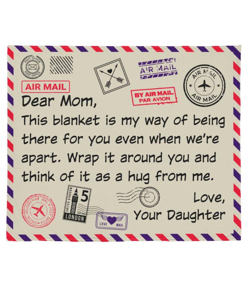 A Hug from Afar Blanket (50X60) - Kim’s Signature Beauty & Accessories    