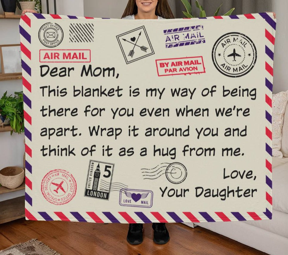 A Hug from Afar Blanket (50X60) - Kim’s Signature Beauty & Accessories    