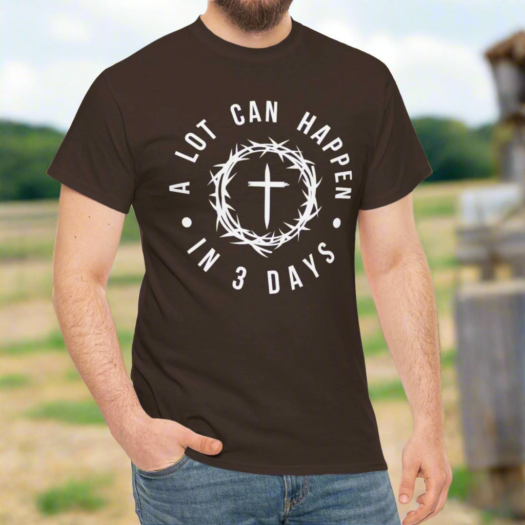 A Lot Can Happen in 3 Days Tee - Kim’s Signature Beauty & Accessories    