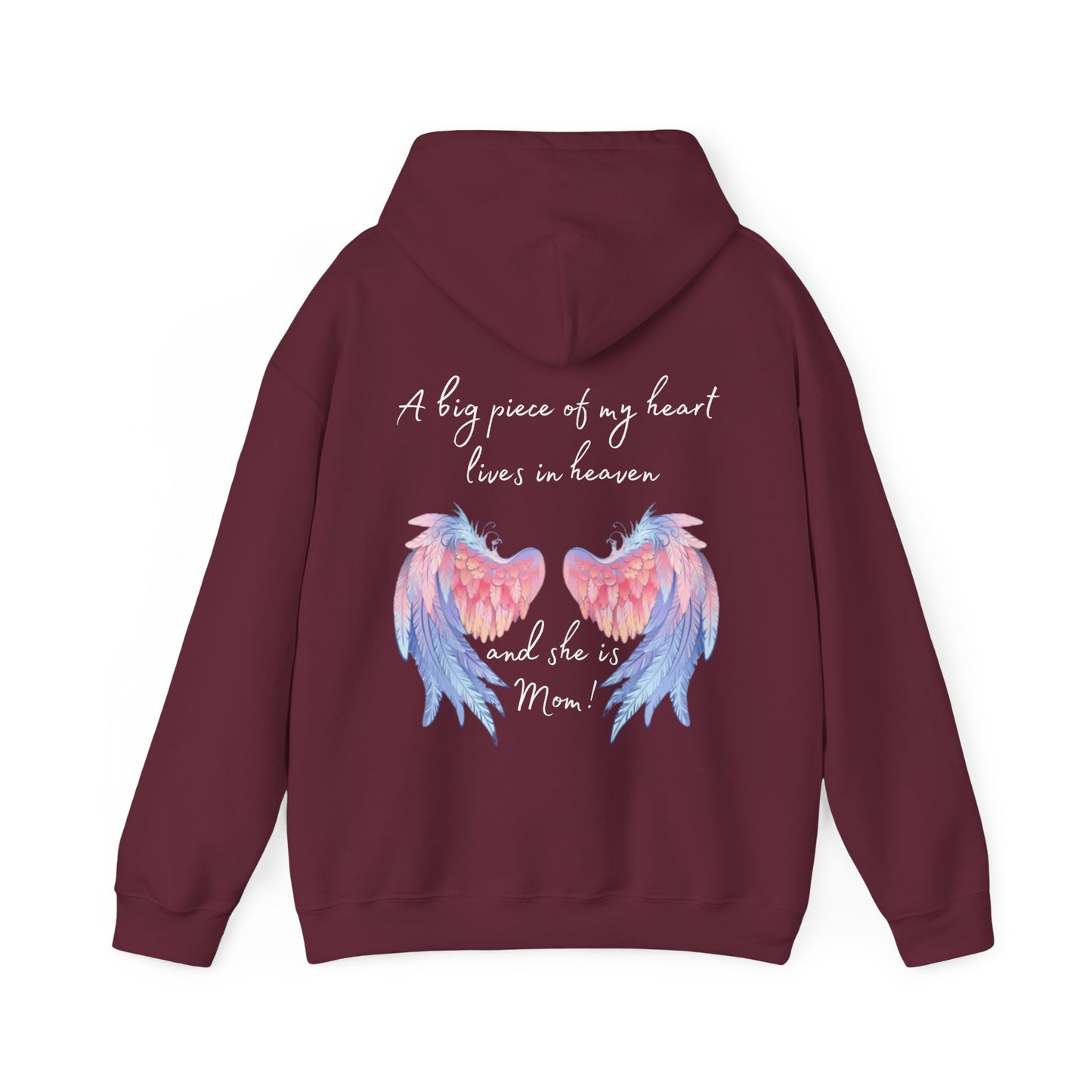 A Piece of My Heart Is in Heaven -Mom Tribute Hoodie - Kim’s Signature Beauty & Accessories    