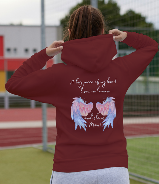 A Piece of My Heart Is in Heaven -Mom Tribute Hoodie - Kim’s Signature Beauty & Accessories    