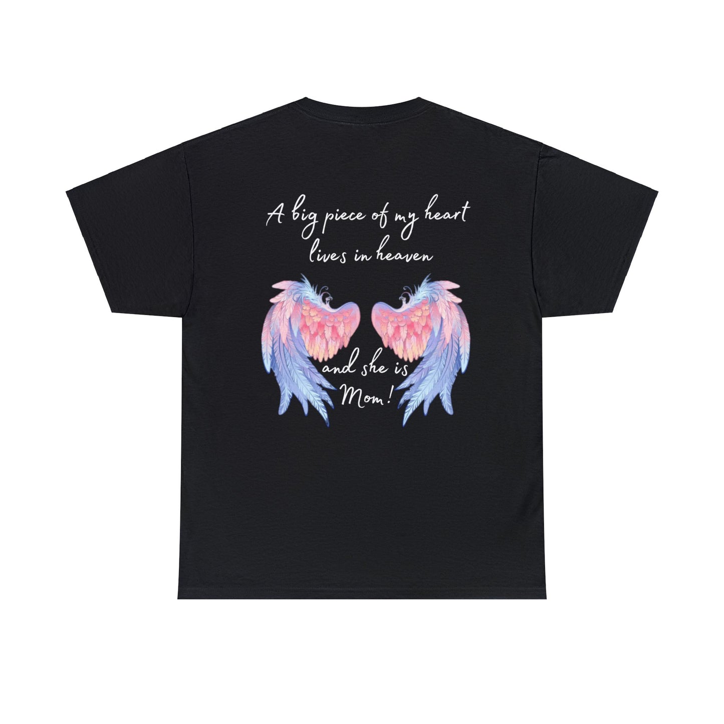 A Piece of My Heart Is in Heaven - Mom Tribute Shirt - Kim’s Signature Beauty & Accessories    