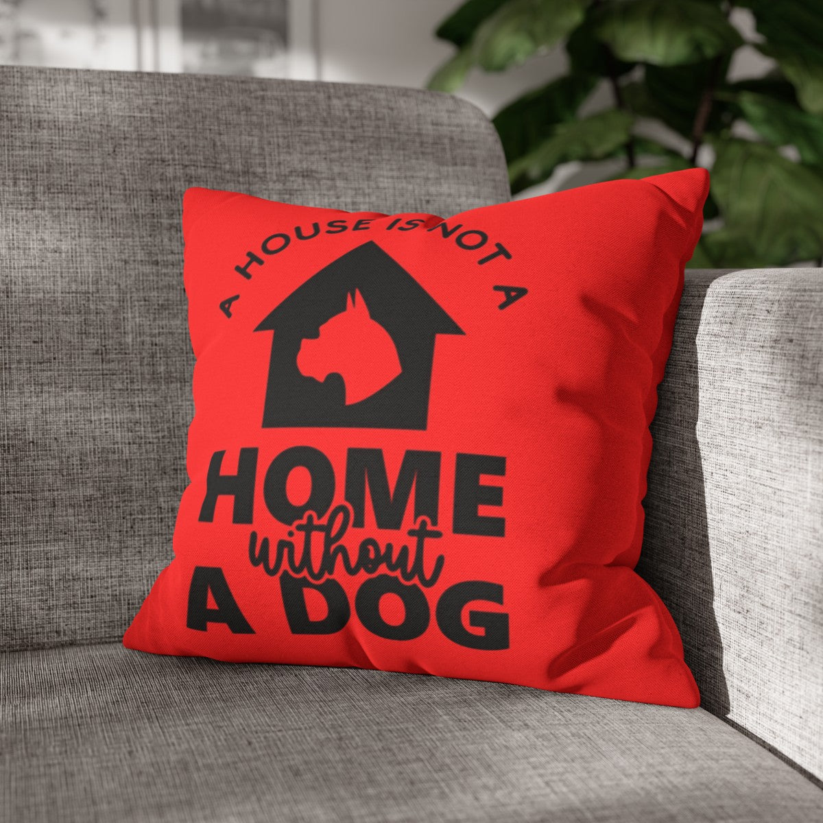 A house is not a house Pillowcase - Kim’s Signature Beauty & Accessories    