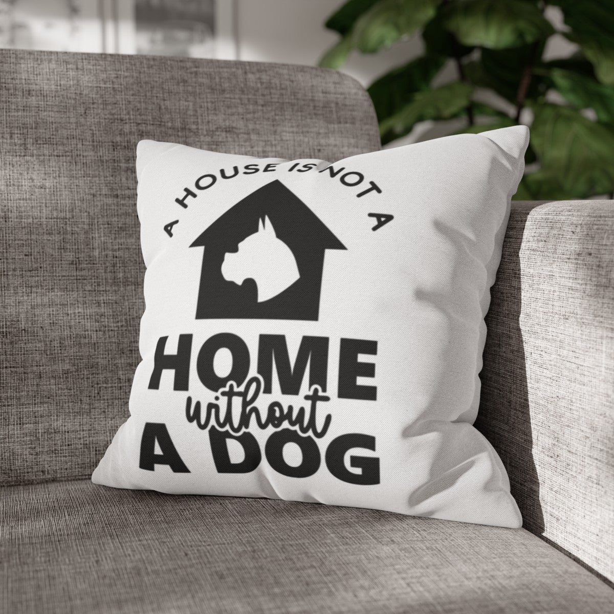 A house is not a house Pillowcase - Kim’s Signature Beauty & Accessories    