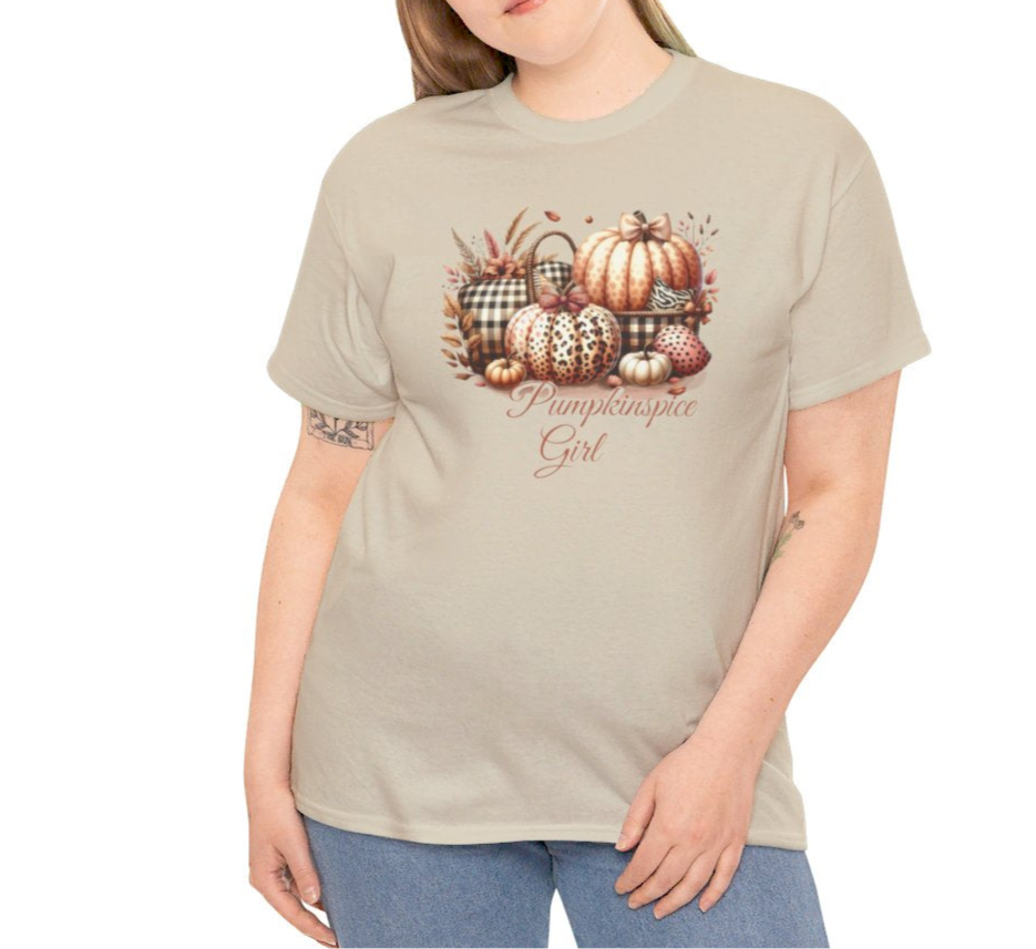 Pumpkin Spice Girl Tee or Sweatshirt - Kim’s Signature Beauty & Accessories    (Store description)