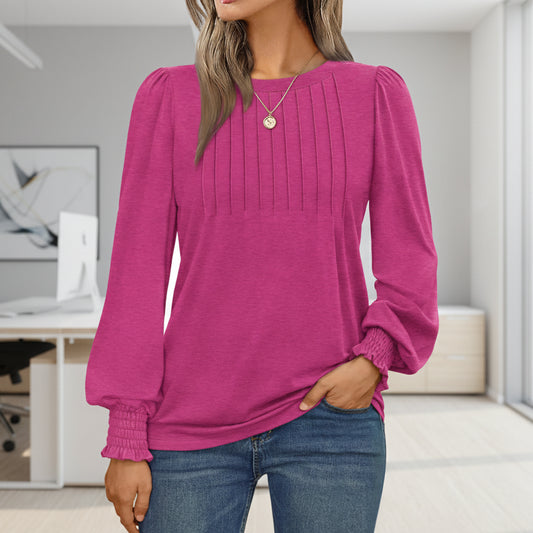 AUTOMET Long Sleeve Casual Blouses - Kim’s Signature Beauty & Accessories    
