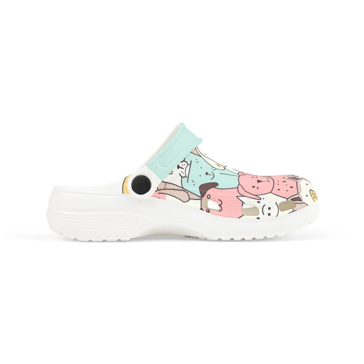 Adorable Kids' Dog Print EVA Foam Clogs - Fun & Comfortable Summer Footwear - Kim’s Signature Beauty & Accessories    