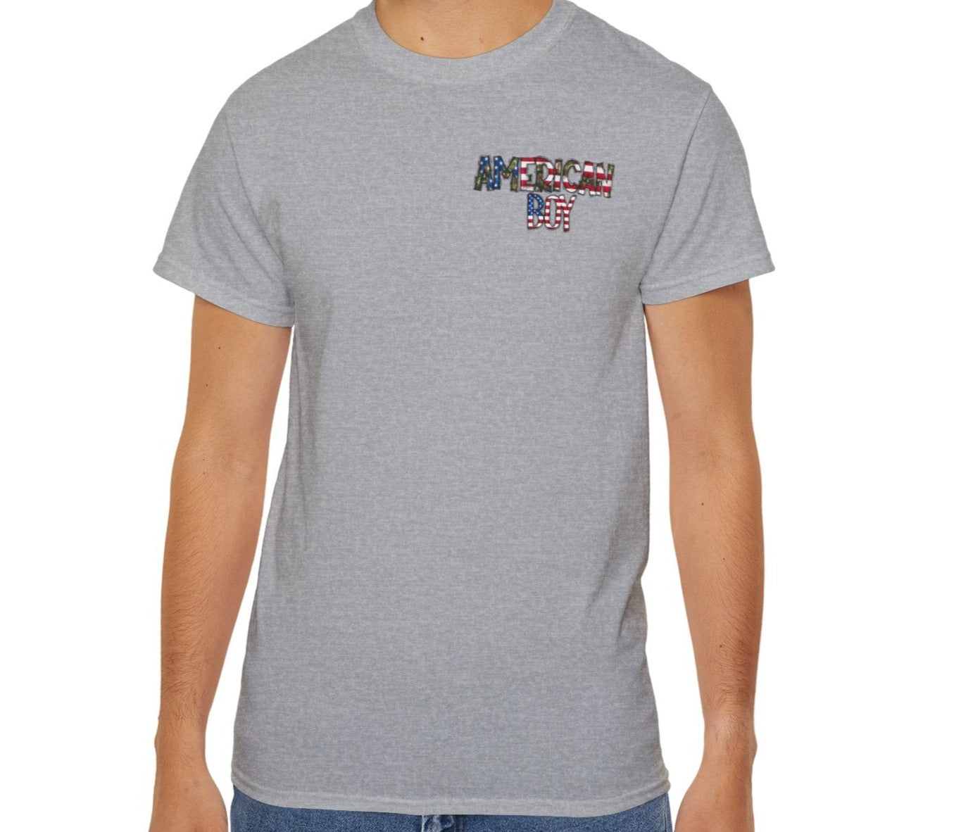 All American Boy | Cotton Tee - Kim’s Signature Beauty & Accessories    