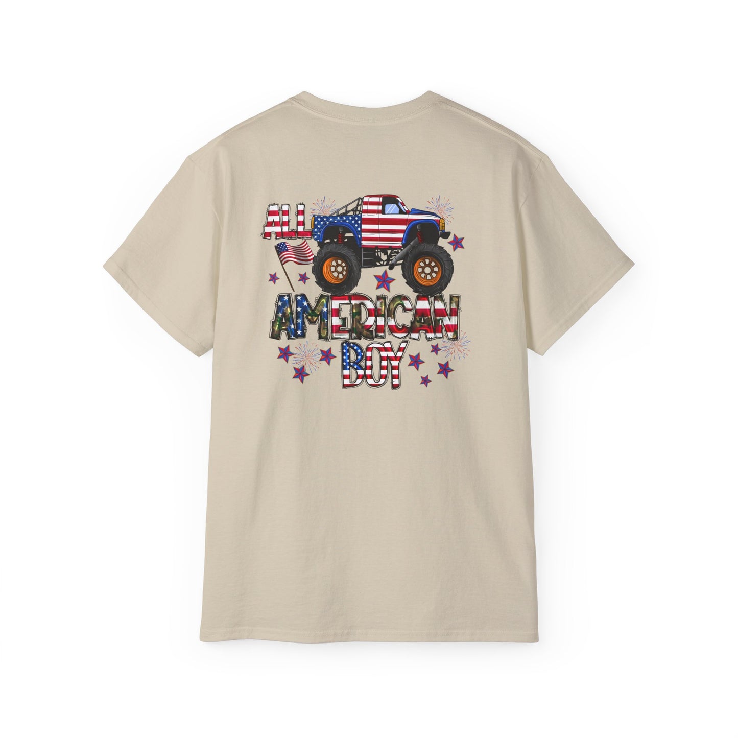 All American Boy | Cotton Tee - Kim’s Signature Beauty & Accessories    