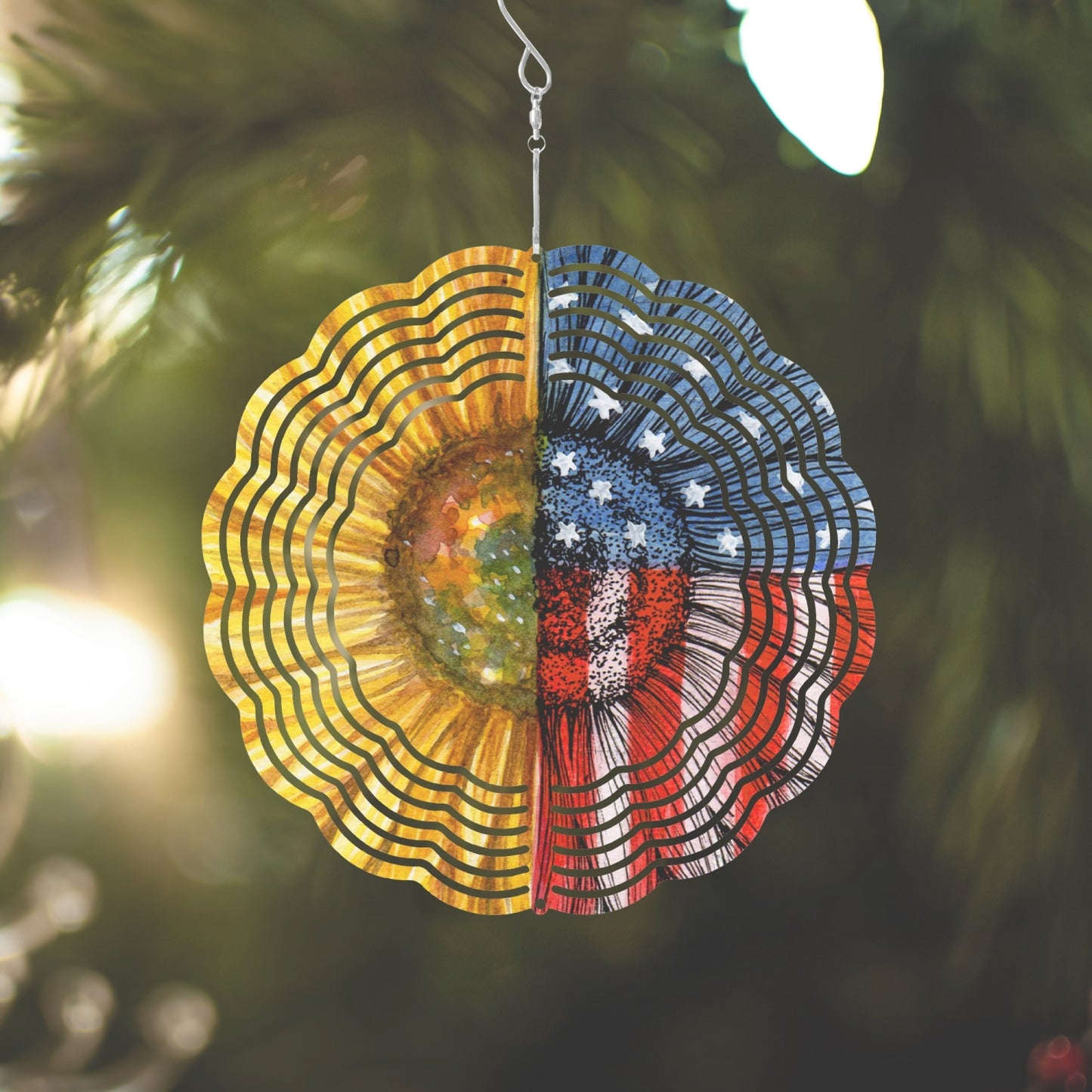 All American Flower Wind Spinner - Kim’s Signature Beauty & Accessories    