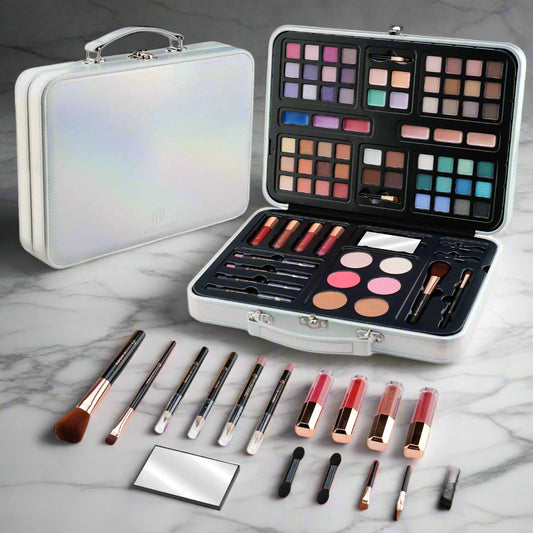 All-in-One Beauty Makeup Set & Gorgeous Case - Kim’s Signature Beauty & Accessories    