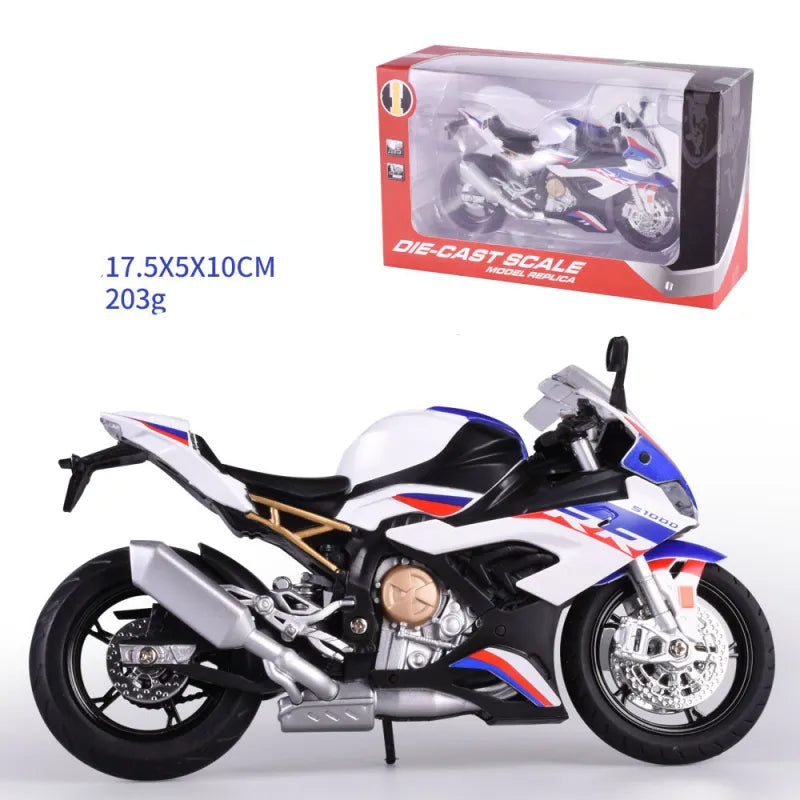 Alloy Motorcycle Toy – with Realistic Simulation - Kim’s Signature Beauty & Accessories    