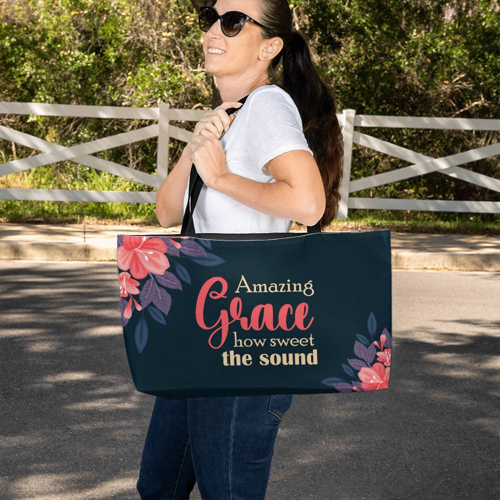 Amazing Grace Weekender Tote - Kim’s Signature Beauty & Accessories    