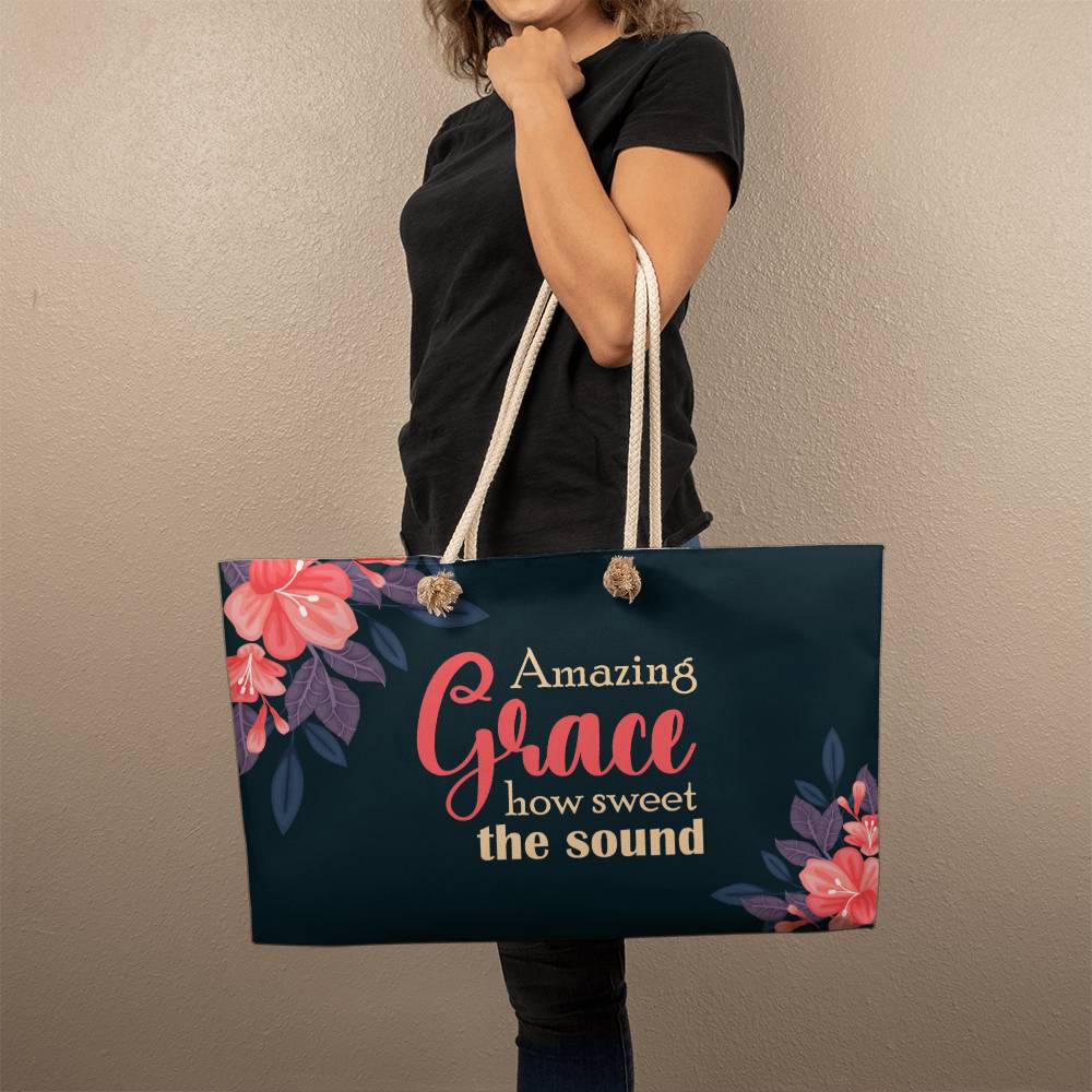 Amazing Grace Weekender Tote - Kim’s Signature Beauty & Accessories    