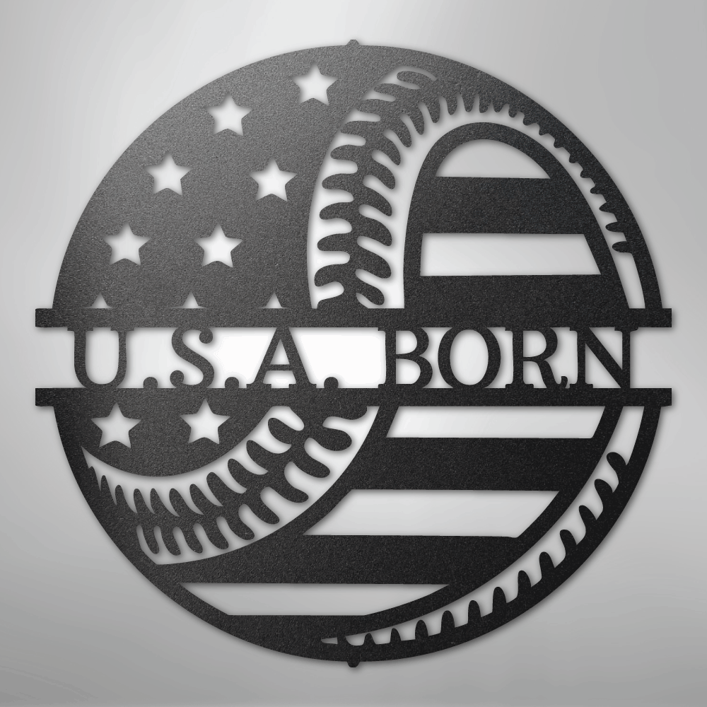 America's Pastime - Personalized | Metal Sign - Kim’s Signature Beauty & Accessories