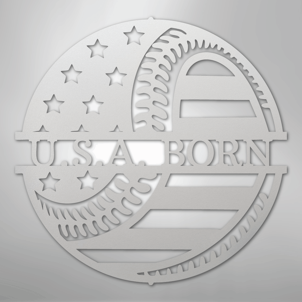 America's Pastime - Personalized | Metal Sign - Kim’s Signature Beauty & Accessories