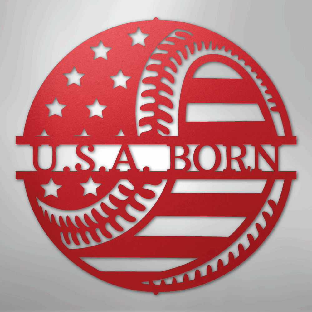 America's Pastime - Personalized | Metal Sign - Kim’s Signature Beauty & Accessories