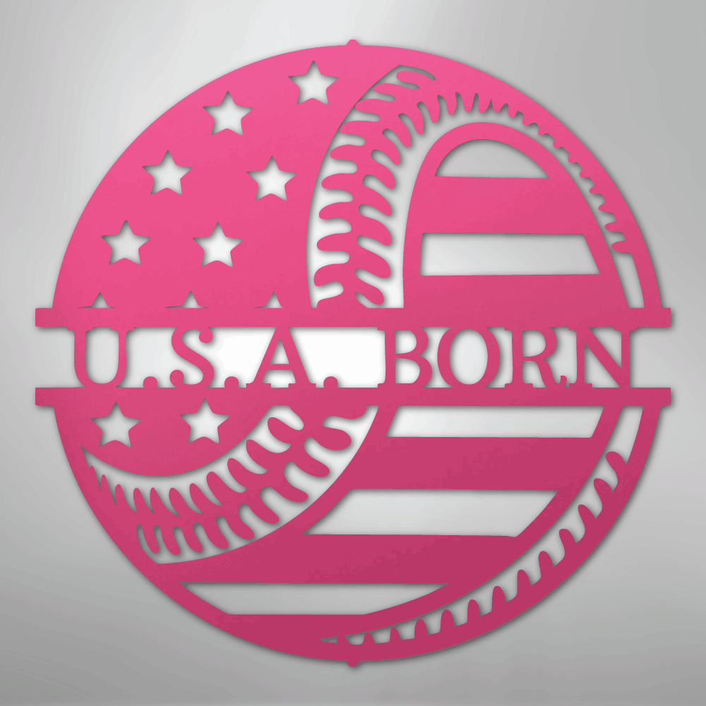 America's Pastime - Personalized | Metal Sign - Kim’s Signature Beauty & Accessories