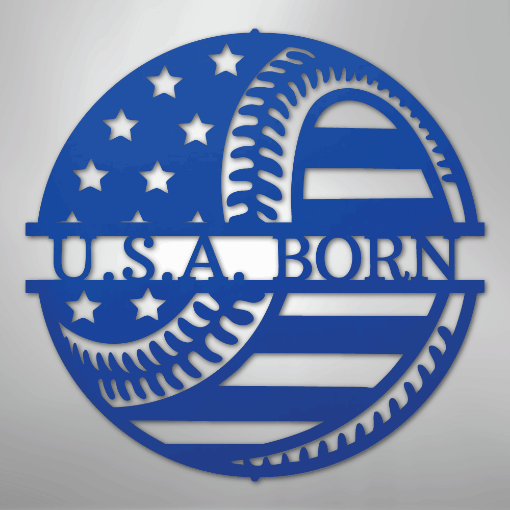 America's Pastime - Personalized | Metal Sign - Kim’s Signature Beauty & Accessories