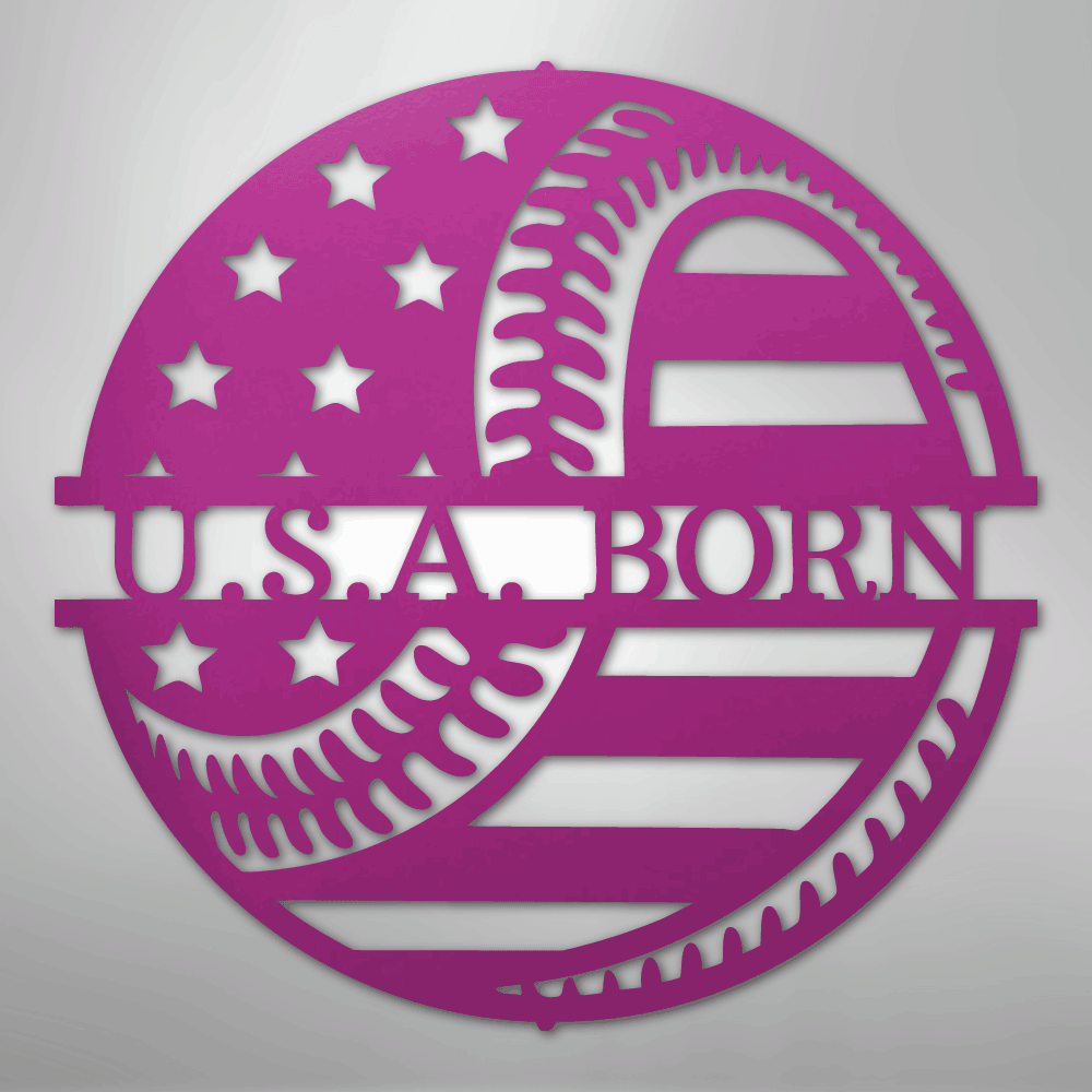 America's Pastime - Personalized | Metal Sign - Kim’s Signature Beauty & Accessories