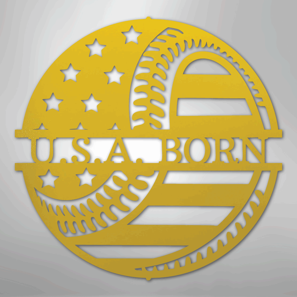 America's Pastime - Personalized | Metal Sign - Kim’s Signature Beauty & Accessories