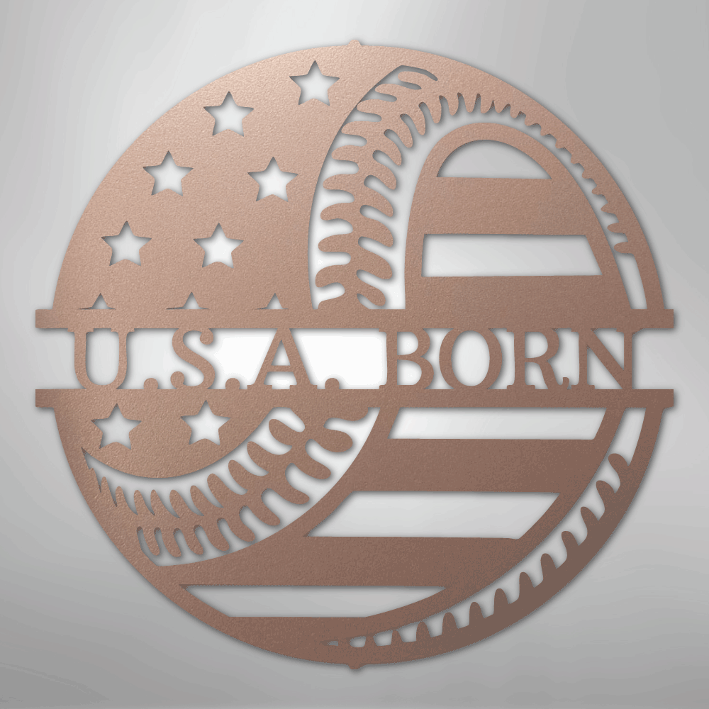 America's Pastime - Personalized | Metal Sign - Kim’s Signature Beauty & Accessories