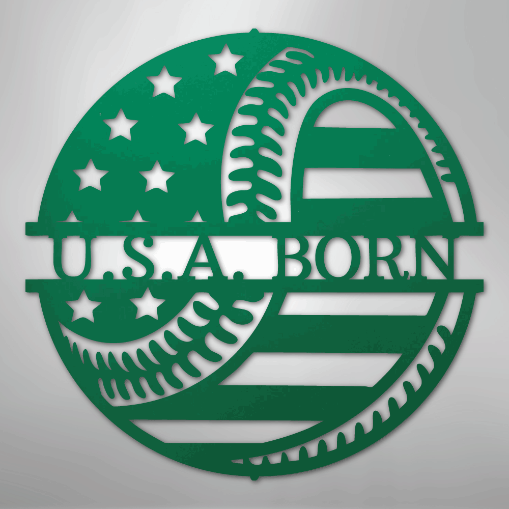 America's Pastime - Personalized | Metal Sign - Kim’s Signature Beauty & Accessories