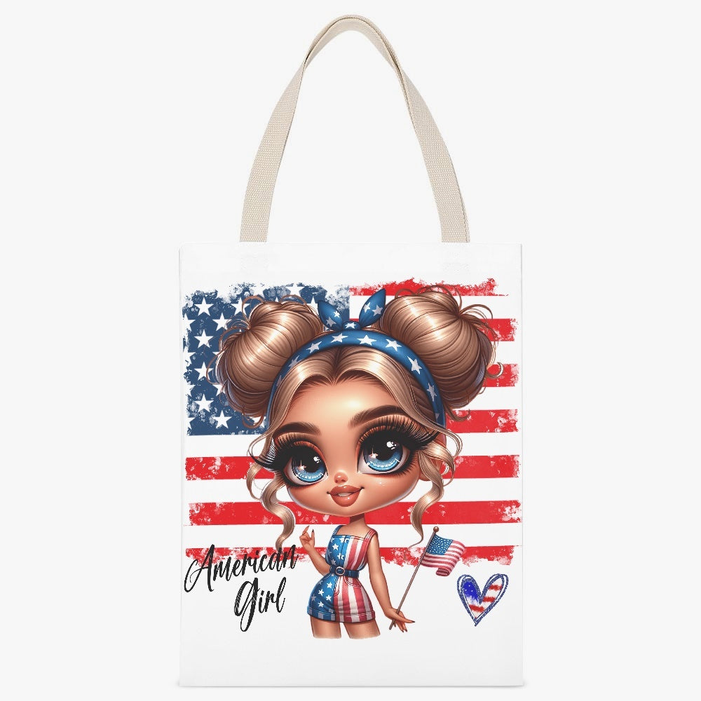 American Girl Cute Canvas Tote - Kim’s Signature Beauty & Accessories    