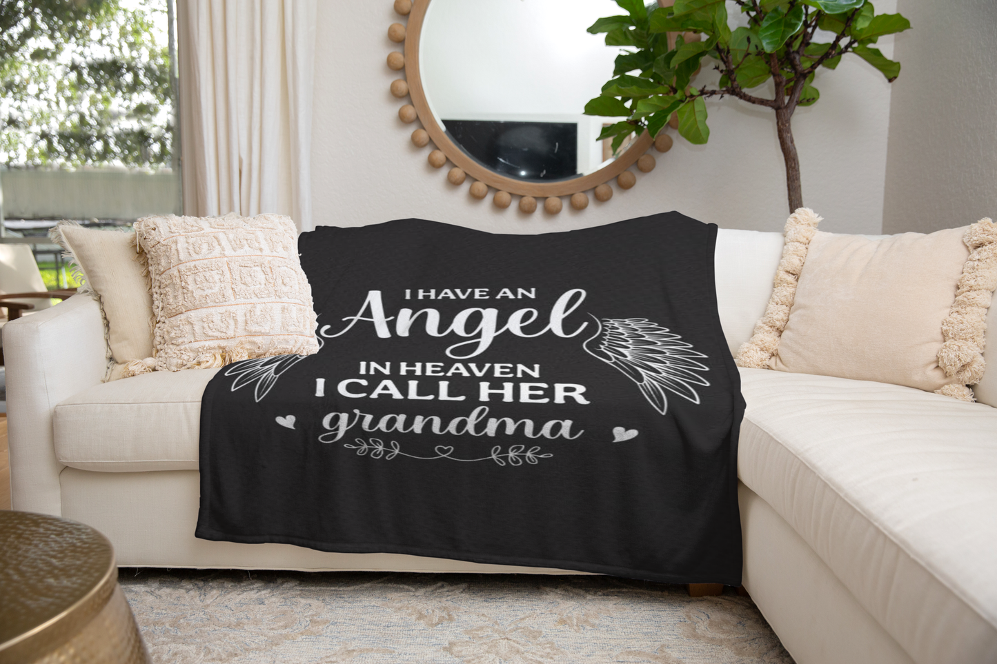 Angel Grandma Memorial Blanket (60X80) - Kim’s Signature Beauty & Accessories    