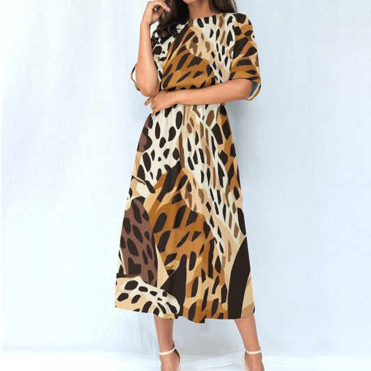 Animal Print Dress - Kim’s Signature Beauty & Accessories    