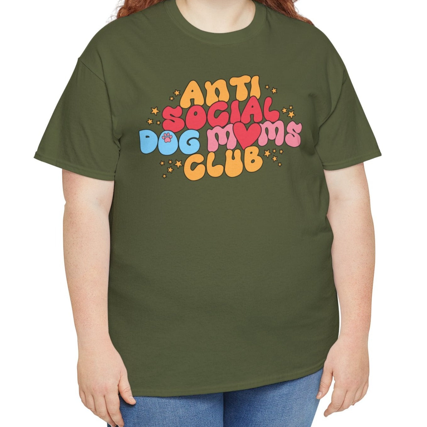 Anti Social Dog Moms Club Tee - Kim’s Signature Beauty & Accessories    