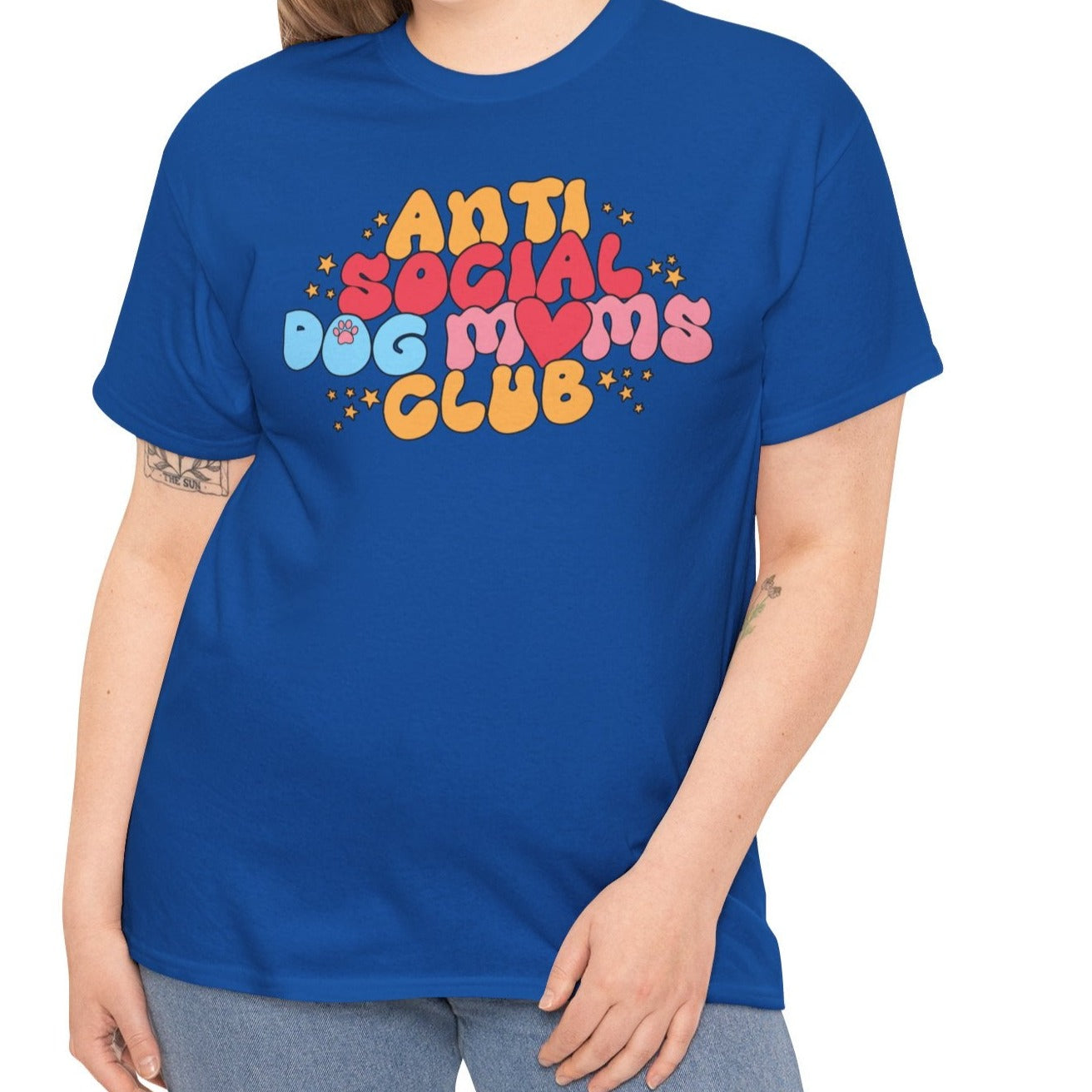 Anti Social Dog Moms Club Tee - Kim’s Signature Beauty & Accessories    